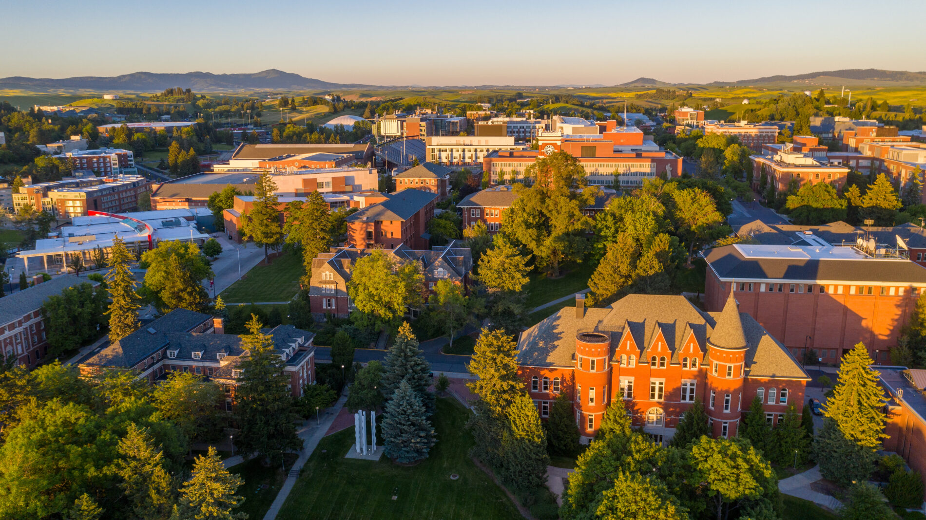 Pullman town view